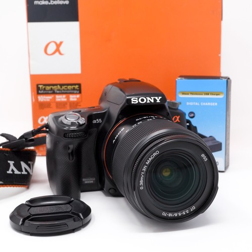 Sony alpha a55 2mp dslr - alpha,