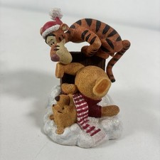 Simply Pooh “Only Tiggers Were Made To Bounce” Rare Christmas Figure Disney