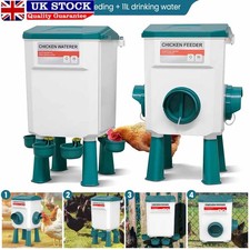 12kg Chicken Feeder & 11L