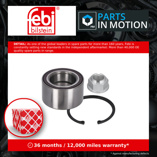 Wheel bearing kit - wheel, fits