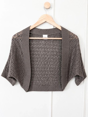 Crochet knit bolero shrug - crochet,