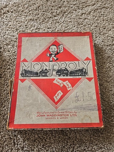 Vintage war time monopoly - monopoly, game
