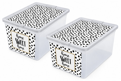30l plastic storage boxes - 2,