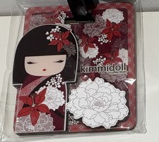 KIMMIDOLL Collection JAPANESE Doll Travel Luggage Tag Label. *NEW- nice gift!!