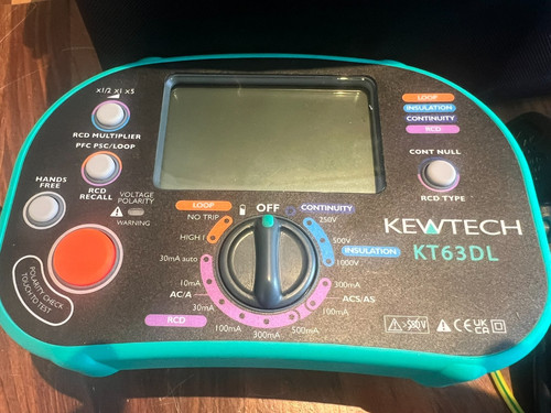 Kewtech kt63dl digital 1 - kt63dl,