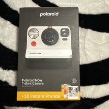 Polaroid Now Instant Camera Generation 2 in Black/White w/ 16 Instant Photos