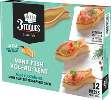 12 Mini Fish Vol-au-Vents