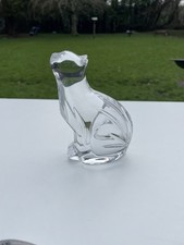 Charming Waterford Cat Crystal