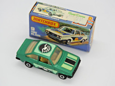 MATCHBOX SUPERFAST BOXED FORD ESCORT RS2000 METALLIC GREEN SEAGULL No.9 1978 VNM