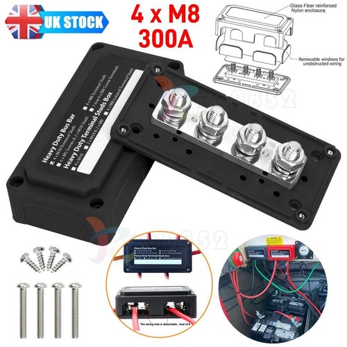 Bus bar box power - m8*4,