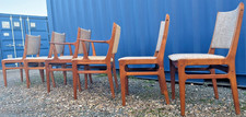 6 Dining Chairs Teak D Scan