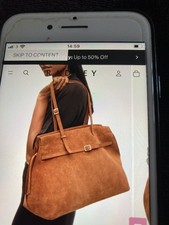 Radley Large Suede Cristina Tote Bag New With Tags