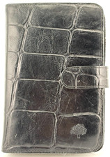 Mulberry leather Organiser Pocketbook Diary 2005