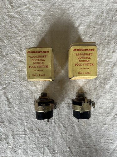 Vintage pair radiospares - rs,