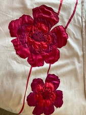 NEXT CREAM CURTAINS WITH RED