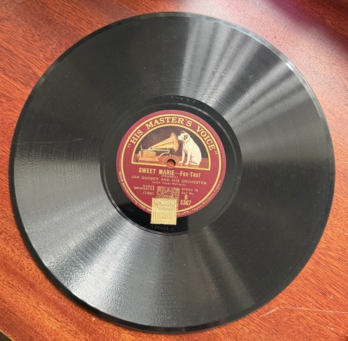 Shellac record his - 10”,