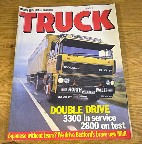 Truck magazine march 1985 - truck,