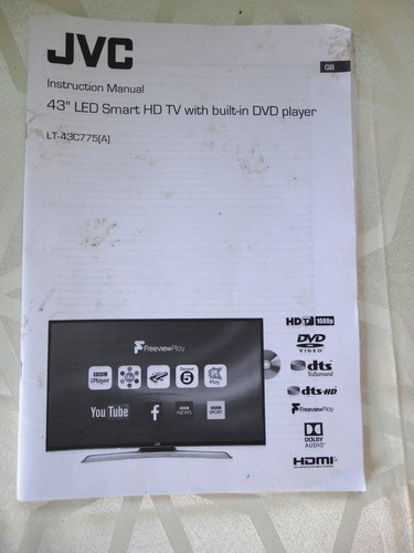 Jvc instruction manual - instruction, led