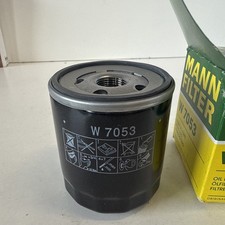 MANN Filter W7053 Oil Filter Fits Citroën BX 1.9 GTi 19 GTi 16V 1.8 D TRD Turbo