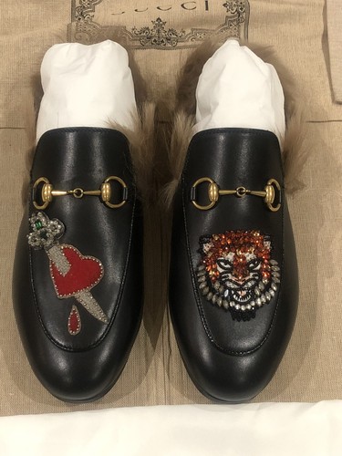 Gucci princetown flats - gucci,