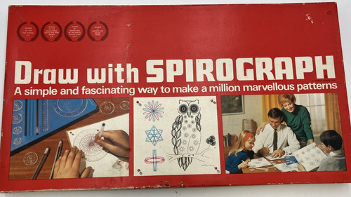 Vintage spirograph set - spirograph,