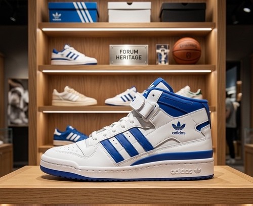 2021 adidas forum mid - mid, white