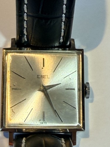 Ebel manual tank watch - ebel,