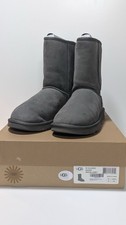Ugg Australia Womens Classic Short Boots Grey UK6 - Excellent Condition, In Box