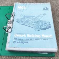 MGB Owner's Workshop Manual by J.H.Haynes