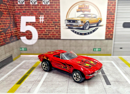 2002 hot wheels corvette - wheels, '65