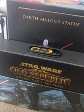 Star Wars the old republic collectors edition with books Darth Malgus figure