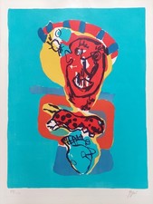 Karel APPEL Signed lithograph
