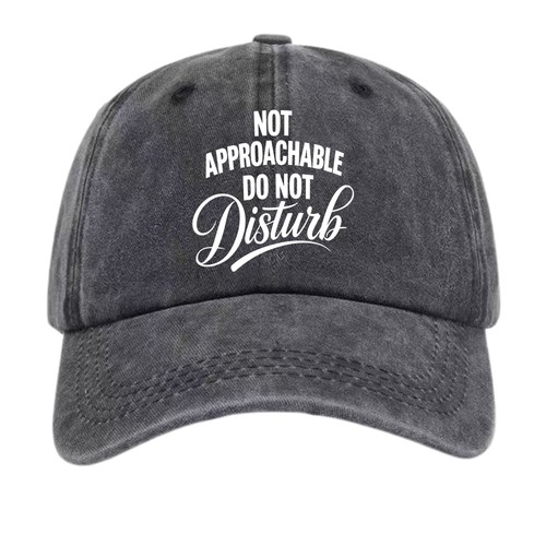 Not approachable - approachable, do