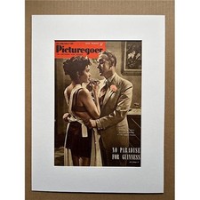 YVONNE DE CARLO/ALEC GUINESS 1957 Vintage pin-up POSTER - Beautiful original pic