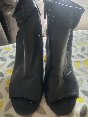 Karen millen black peeptoe - millen,