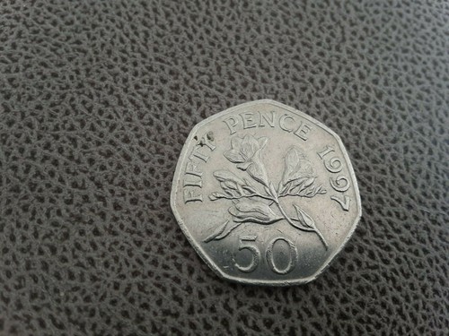 Pence coin 1997 depicting - pence,