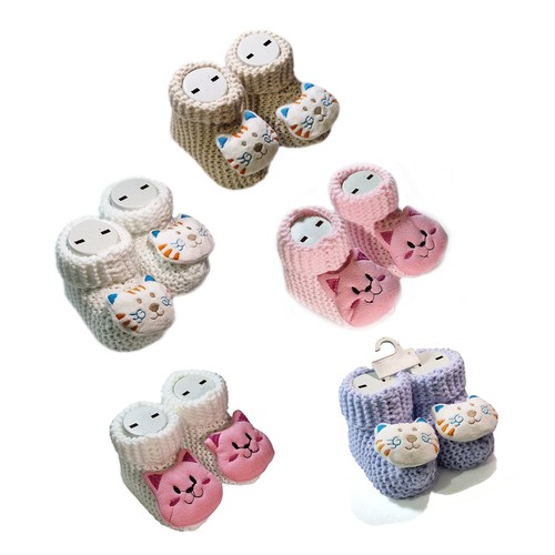 Baby boys girls booties soft - baby,