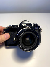 Nikon FM 35mm Camera with 28mm