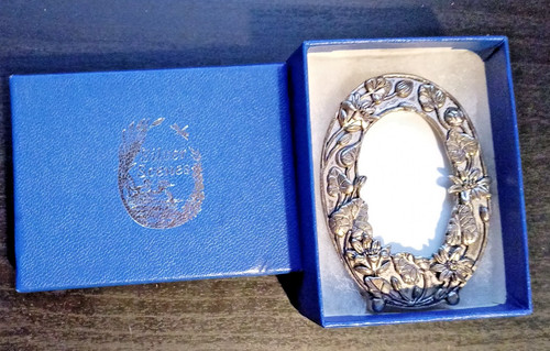 Silver scenes mini photo frame - silver,