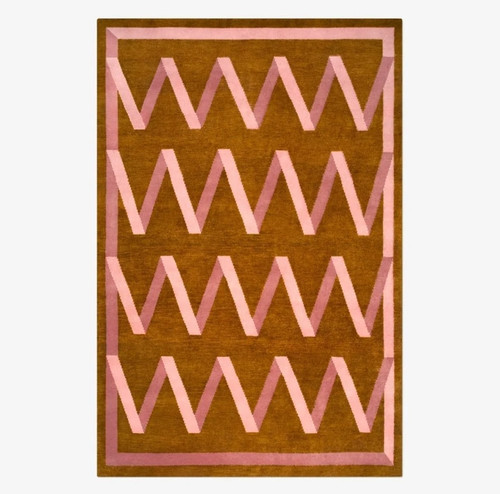 Hand tufted wool - tufted, area