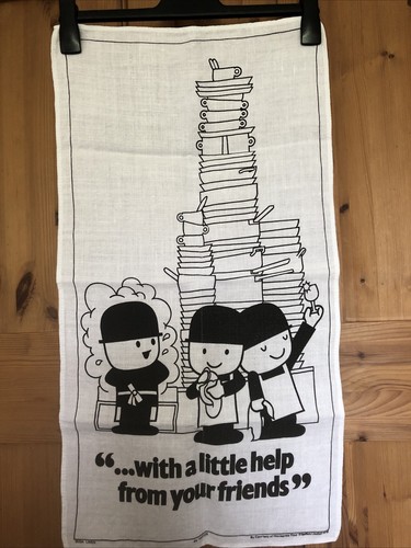 Vintage irish linen tea - vintage, towel