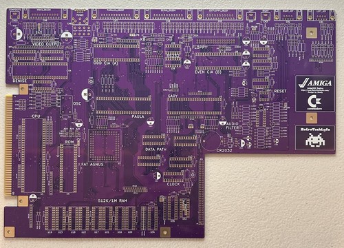 Commodore amiga 500 - amiga, pcb