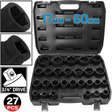 Heavy Duty 3/4" DR 17mm - 60mm
