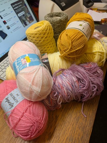 Knitting yarn wool mixed - knitting,