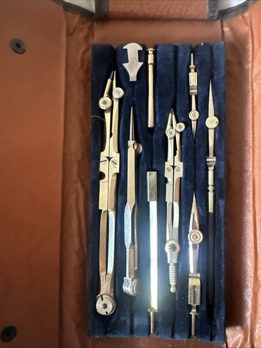 Antique architects set - antique, of