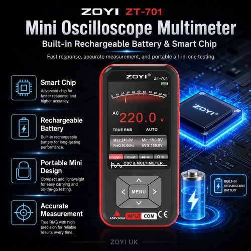 Zoyi 701 smart multimeter - zoyi,