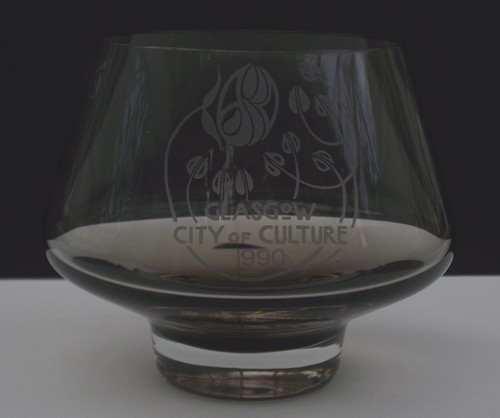 Caithness glass bowl - glass,