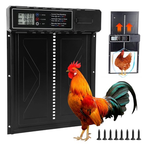 Chicken door opener - door, automatic