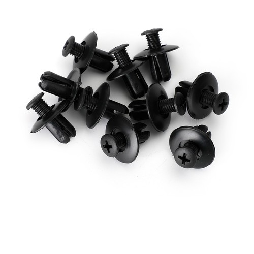 10x 8mm fairing clip screw - 8mm,