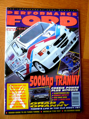 Performance ford magazine june - ford,